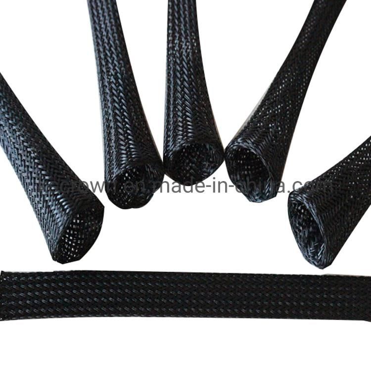 Install Braided Sleeving for Wires Wiring Harness Braided Sleeving Wrap-Around Threading Machine