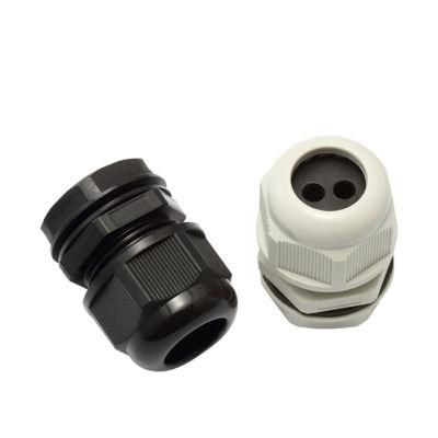 Wateproof IP68 Plastic Nylon Multi Holes Cable Glands M18