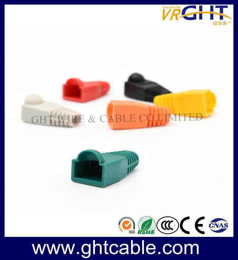 RJ45 Modular Plug Rubber Boot for Cat5e CAT6 Network Cable