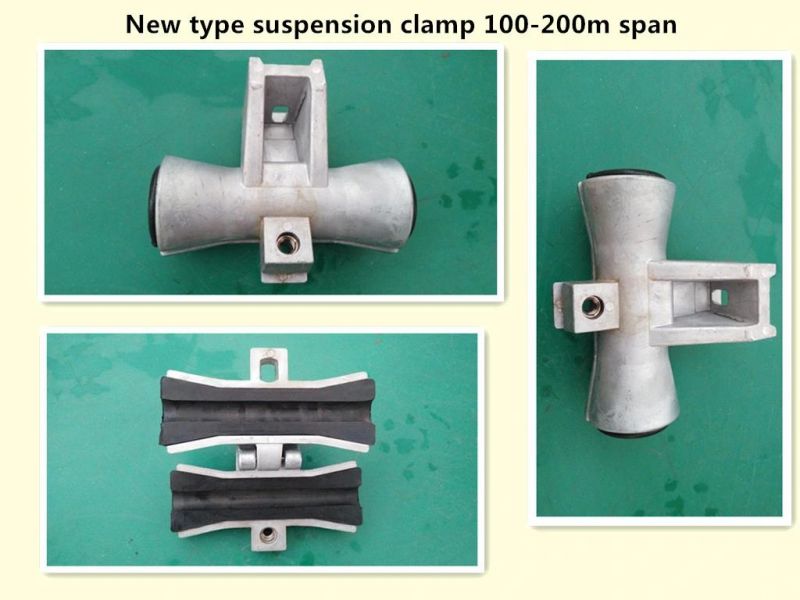 Fiber Optic Cable Customized Suspension Pipe Clamps