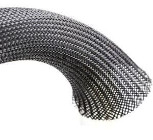 Expansion Braided Sleeve Productor Pet PA Fibre with Permanent Hot Resistance for Cables 16949