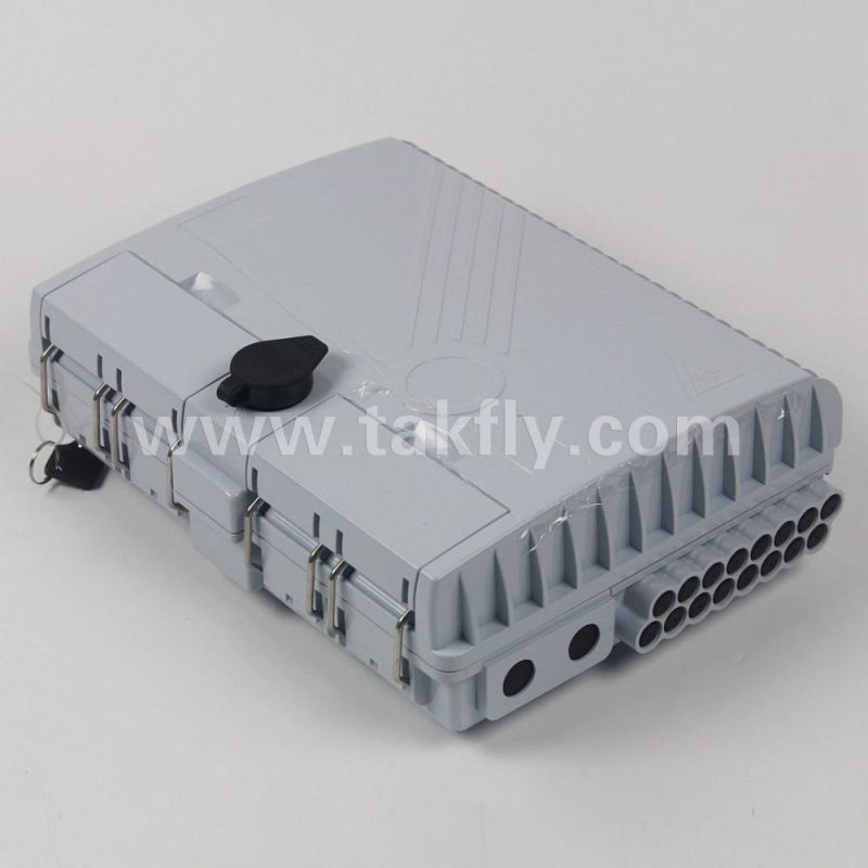 Unloaded IP65 16 Port ABS Outdoor FTTH Terminal Box