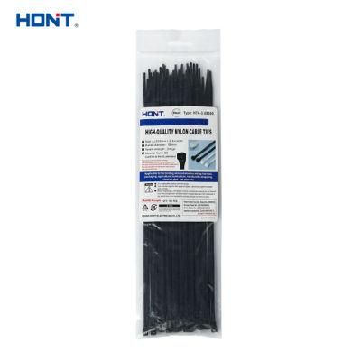 Hont Newpatented Hta-2.5*200 Plastic Nylon Self Locking Cable Tie