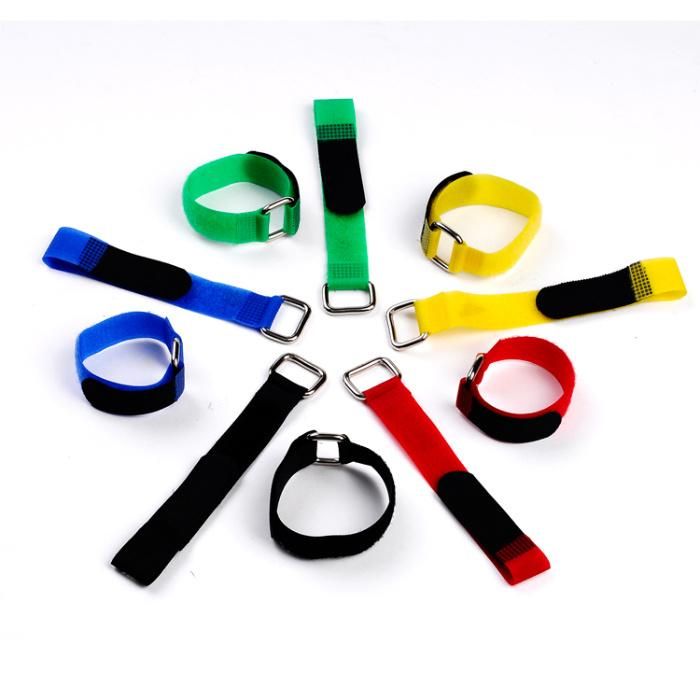 Customized Colored Nylon Hook & Loop Cord Cable Tie