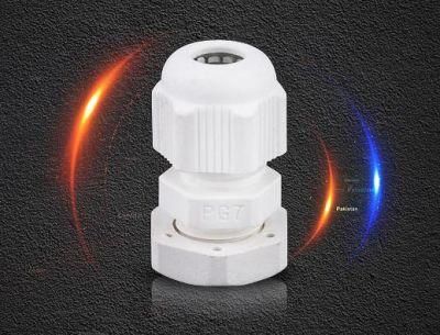 Pg16 IP68 Waterproof Pg Type White Black Grey Colour Cable Gland