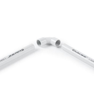Electrical Wiring Install Pipe Conduit Fittings PVC 45 Degree Pipe Elbow
