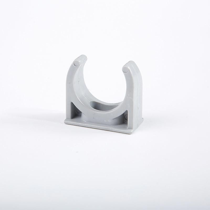 Plastic PVC Electrical Tube and Pipe Fitting Clip Clamp for Pipe Holding