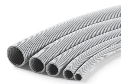 40mm Halogen Free Electrical Wire Cable Protection White Flexible Conduit Pipe