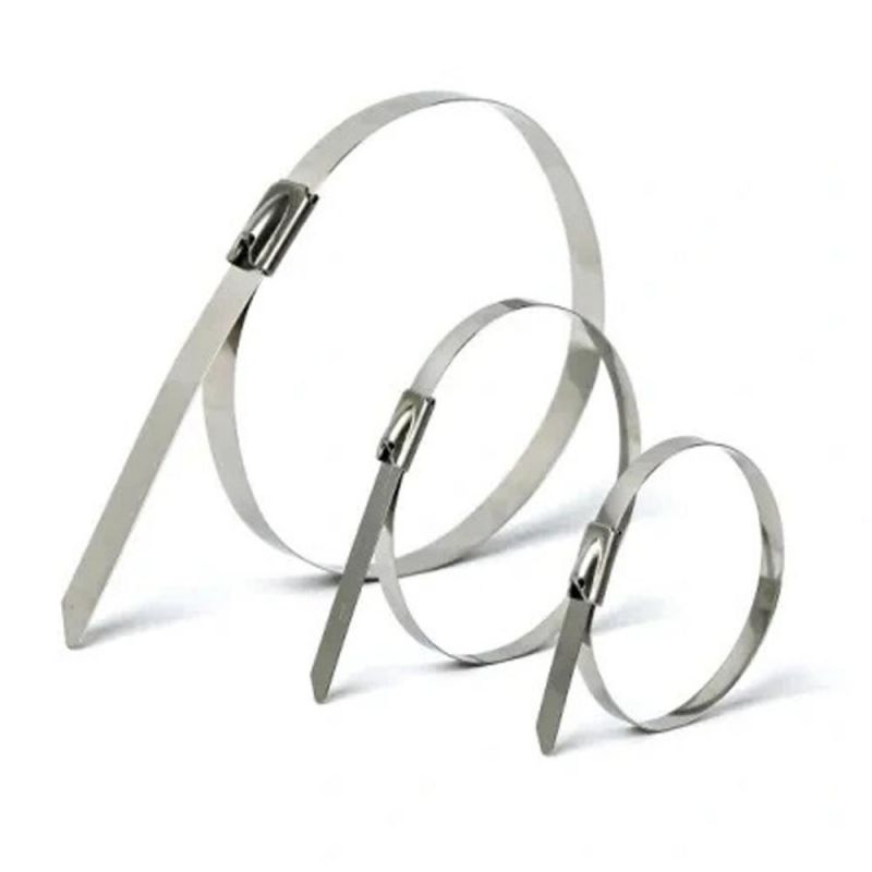 High Quality PE Circle Cable Clips with Steel Nail