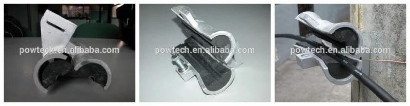 Fiber Optic Cable Customized Suspension Pipe Clamps