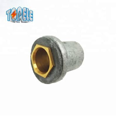 Malleable Flanged Coupler with Lead Washer and Brass Male Bush
