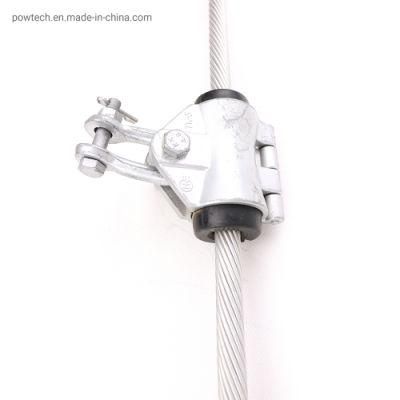 ADSS Hardware Galvanized Steel Suspension Clamp for 200m-300m Span