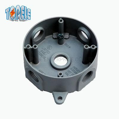 UL Standard Aluminum Round Weatherproof Box/ Outdoor Electrical Junction Box