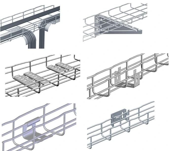 Stainless Steel Wire Mesh Cable Basket (CE, UL, ISO)