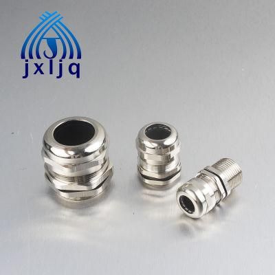 Longer Thread Type Waterproof Brass Cable Gland