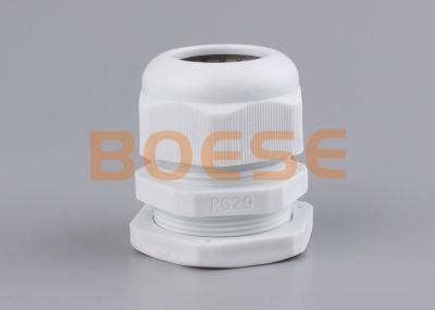 Polishing Nylon66 or PP Pg11/Pg16/Pg36 IP68 Flexible Cable Gland Pg11