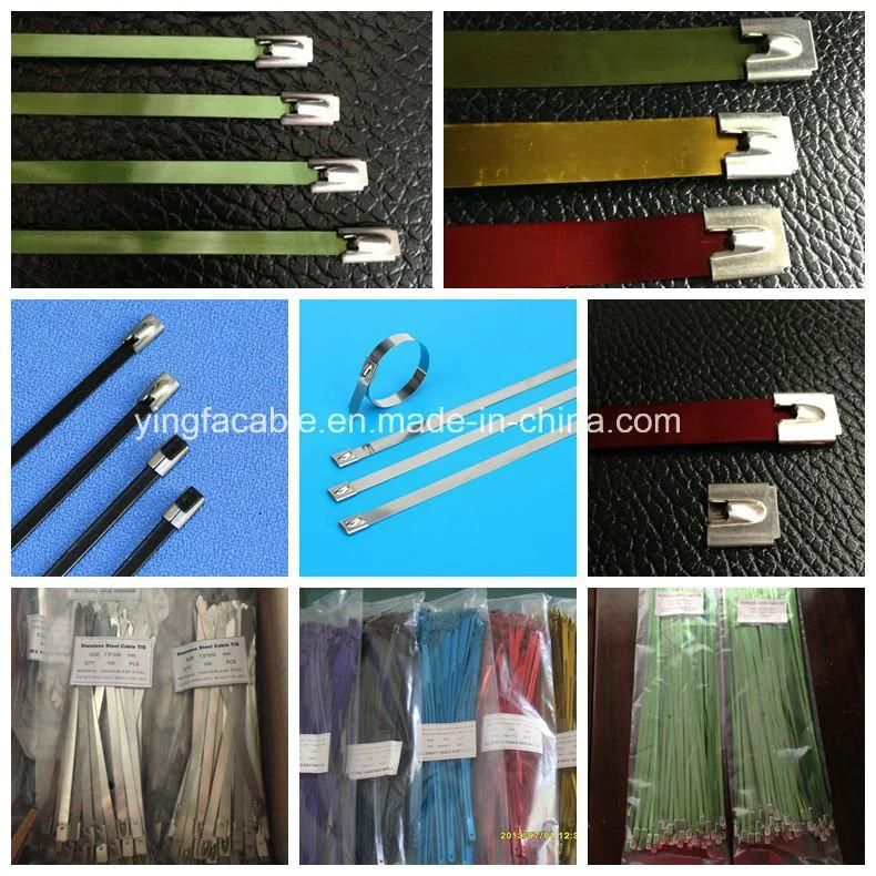 Anti-Aging Stainless Steel Cable Ties Used in Petroleum Chemical