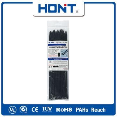 7.5*370mm Heavy Duty Nylon PA66 Self Locking Plastic Cable Ties with UL