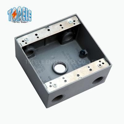 Electrical Boxes Double Gang Weatherproof Outdoor Box Electrical Junction Box