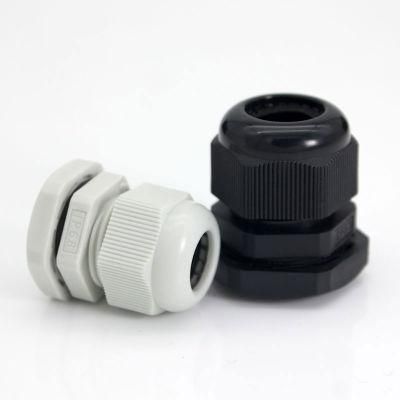 Factory High Grade Metric Thread Waterproof Plastic IP68 Nylon Black Cable Glands Joints Pg9