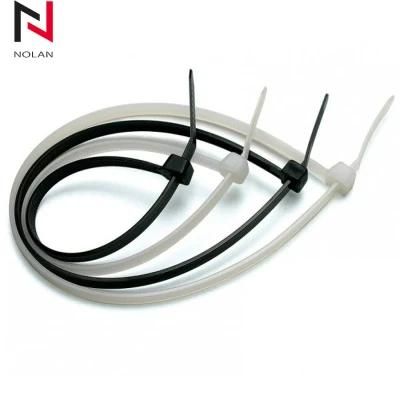Cable Ties Wire Zip Nylon66 Plastic Fastener Professional Push Mount Self Locking Machine Nylon Cable Tie