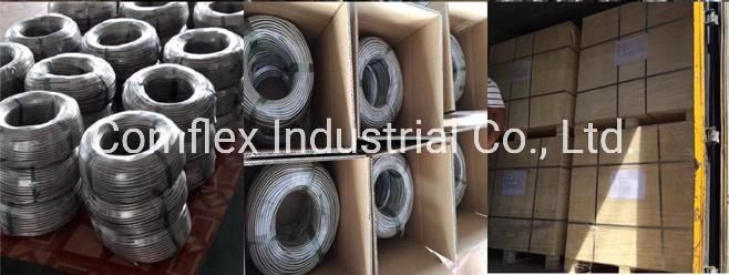 Fire Resistant Flexible Waterproof Flex Metal Conduit, PVC Coated Flexible Metal Conduit Customizable