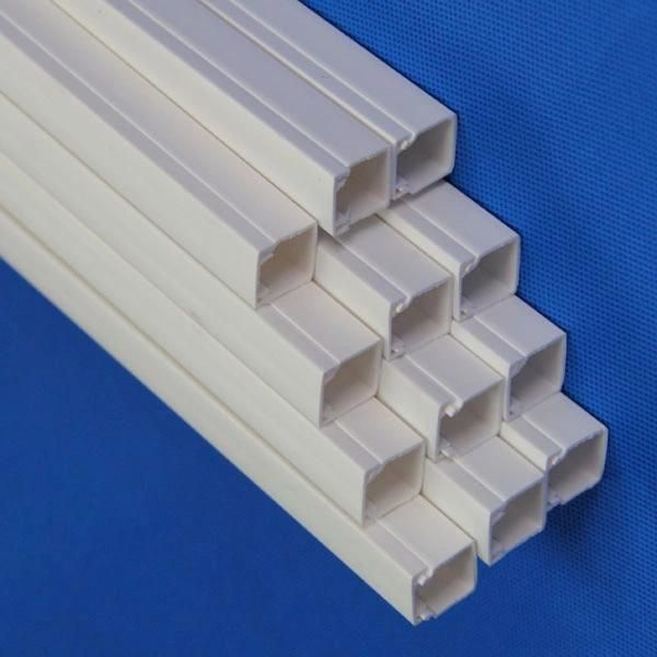PVC Electrical Cable Wire Duct Fire Retardant PVC Trunking
