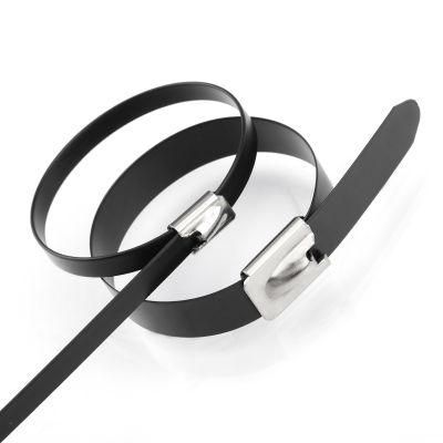 Hook and Loop Releasable Adjustable Stainless Steel Cable Ties