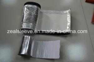 Aluminum Foil Coated Fiberglass Sleeve Heat Reflect Type
