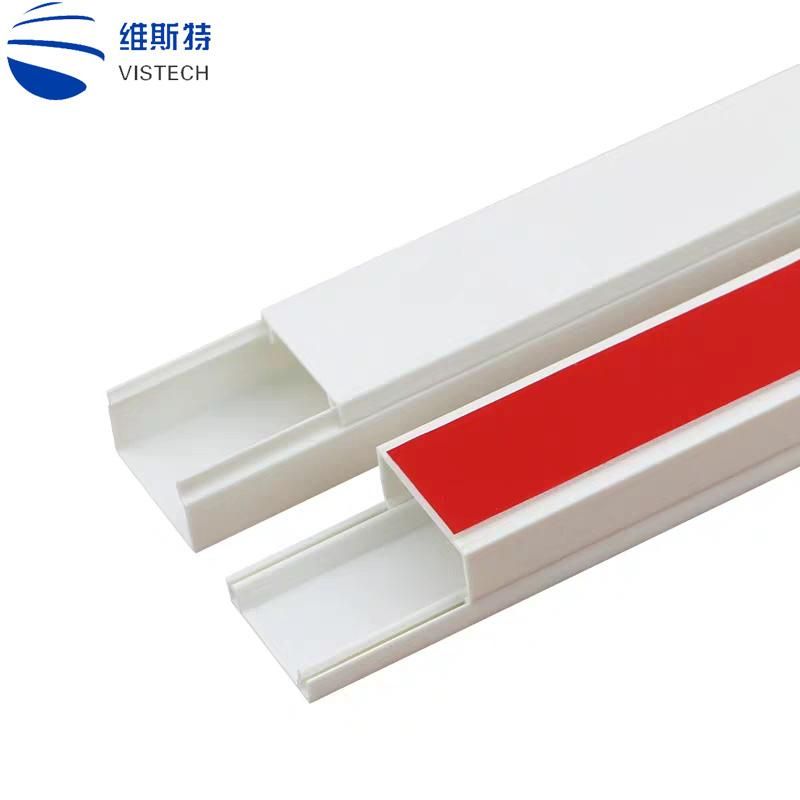 Cable Ducts Flame Retardant PVC Cable Trunking Network Cable Trunking