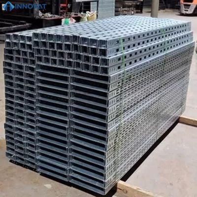 CE Certificate Manufactures Direct Sale Galvanized Perforated Electrical Perforated Cable Tray