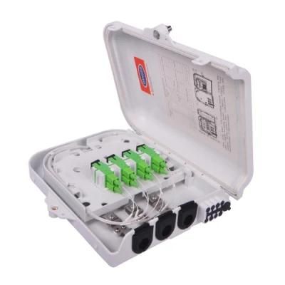 8 Port Fiber Optic Distribution Terminal Box 8 Core