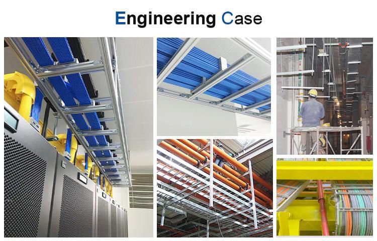 Stainless Steel Ladder Cable Tray, HDG Cable Ladder Support System