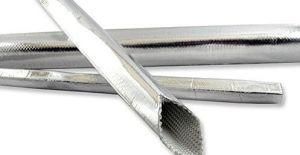 Aluminum Foil Glass Fibre Radiant Heat Cover, Reflective Sleeves and Mats Protection Used in Automotive