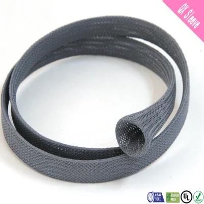 Grey Extensible Cable Marker Braided Sleeve