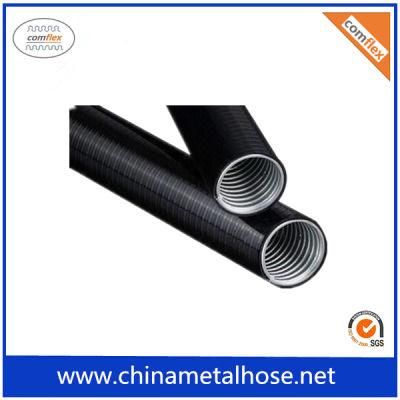 PVC Coated Flexible Stainless Steel Corrugated Conduits for Cable Protection