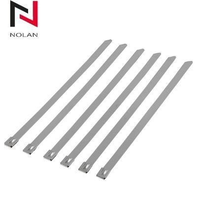 304 Stainless Steel Ball Lock Type Self Locking Cable Tie Steel Band
