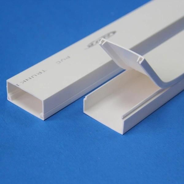 Durable PVC Cable Trunking with Adhesive Tape