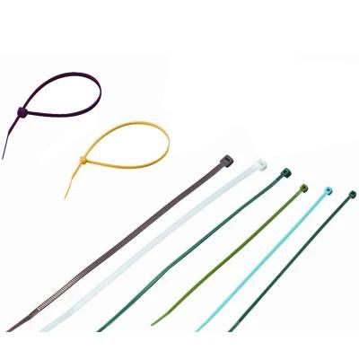 High Quality Plastic Zip Tie Self-Locking Nylon Cable Ties with Different Size and Color