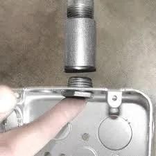 Nickle Plated Conduit Fitting Zinc Male Female Bush Reducing Bushing