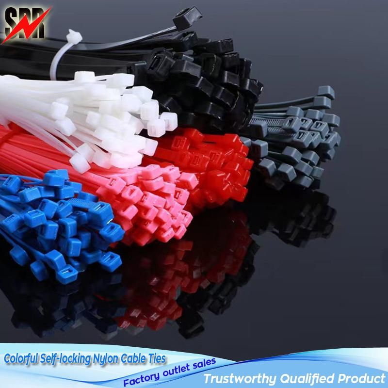 High Quality Colorful Self-Locking Nylon66 Cable Ties