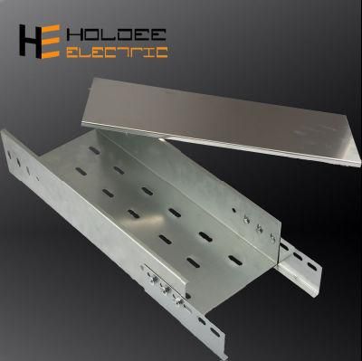New Products Metal Galvanized Perforated Cable Tray Discount Price 3000X500X50X2.0mm