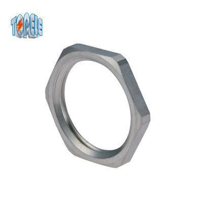 Electrical Fittings Rigid Locknuts Steel Type China Factory