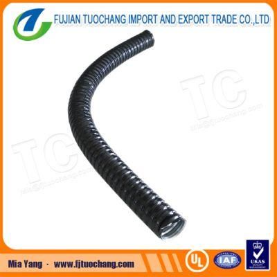 Flexible Electrical Conduit PVC Coated with Black Color