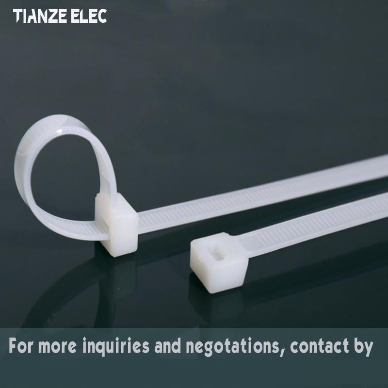 Self-Locking Nylon Cable Tie UV Natural Zip Ties