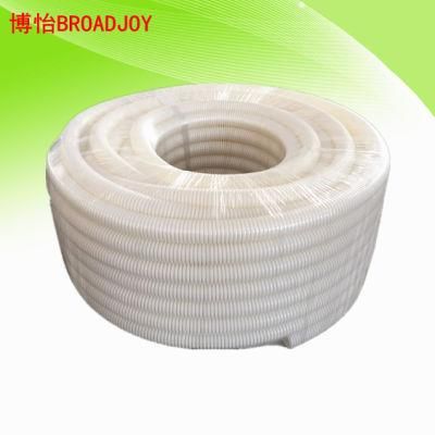 25mm White/Black/Grey/Orange PVC Flex. Corrugated Hose Pipe Conduit