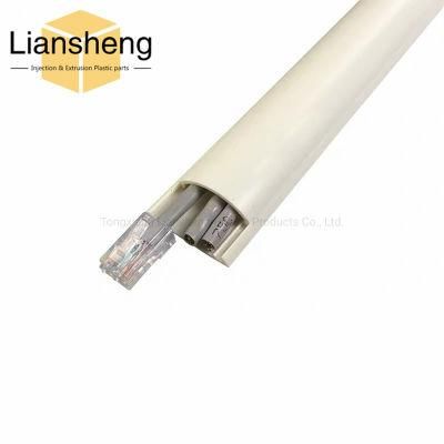 China Manufacturer Cord Cover Different Size Durable Electrical PVC Cable Trunking