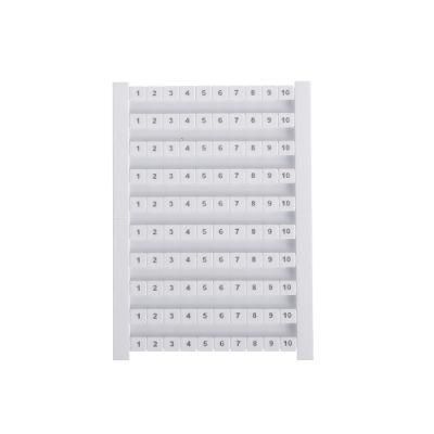 Ce and RoHS Certified PVC Wire Marker Different Size to Choose Cable Marker Strips