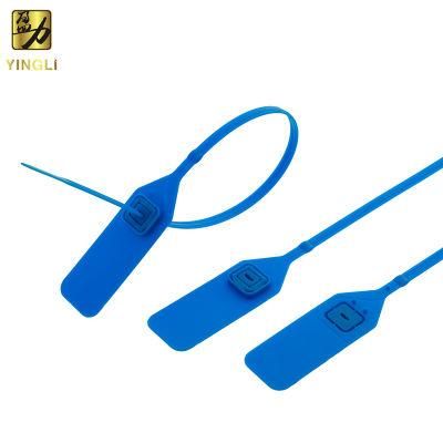 Disposable Customized Plastic Seal Tag with Metal Locking Insert