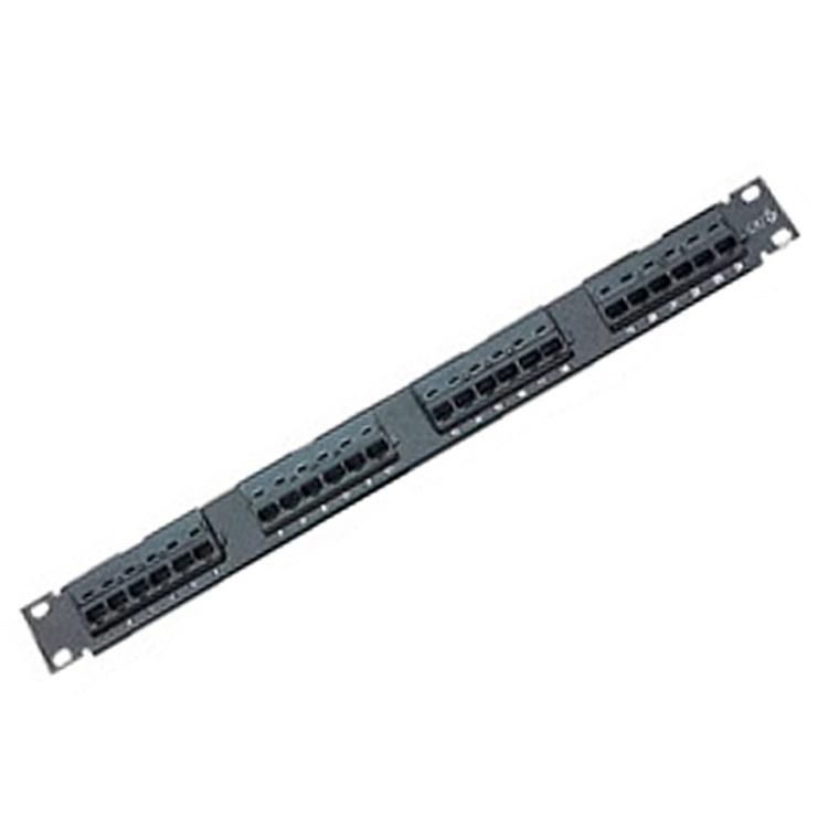 24 Port UTP Cat. 5e AMP Type Patch Panel